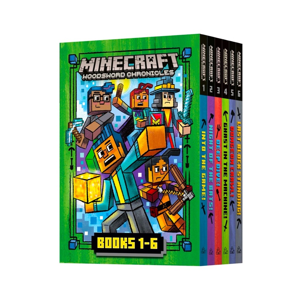 Minecraft Woodsword Chronicles: The Complete Series: Books 1-6 NEW!!